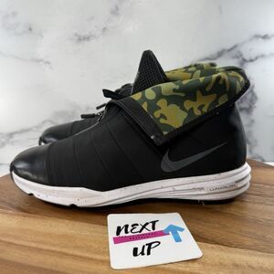 Men’s size 8-Nike Lunar Bandon 3 Roll Top Waterproof Golf Shoes Black 776108-001